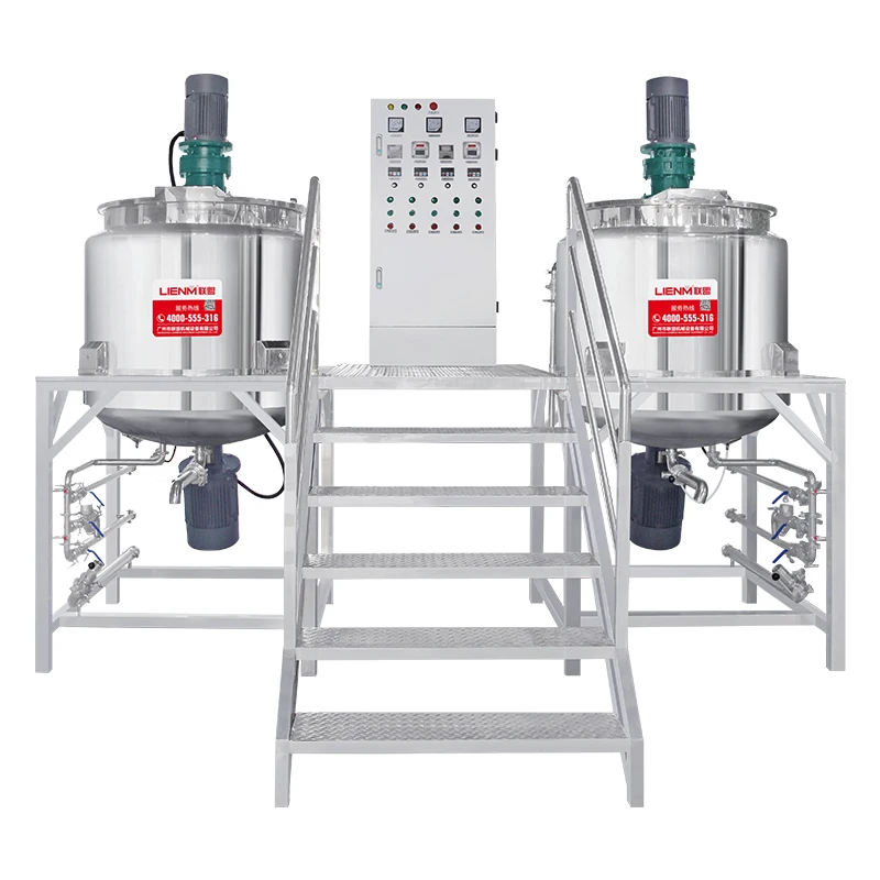 Making Soap And Detergent - Mixing Equipment Homogenizing Mixer Making Emulsifier