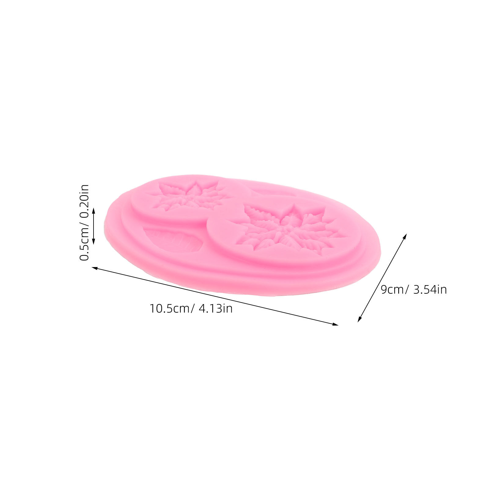 2Pcs Floral Silicone Molds for - Soap Making Silicone Molds recension och pris