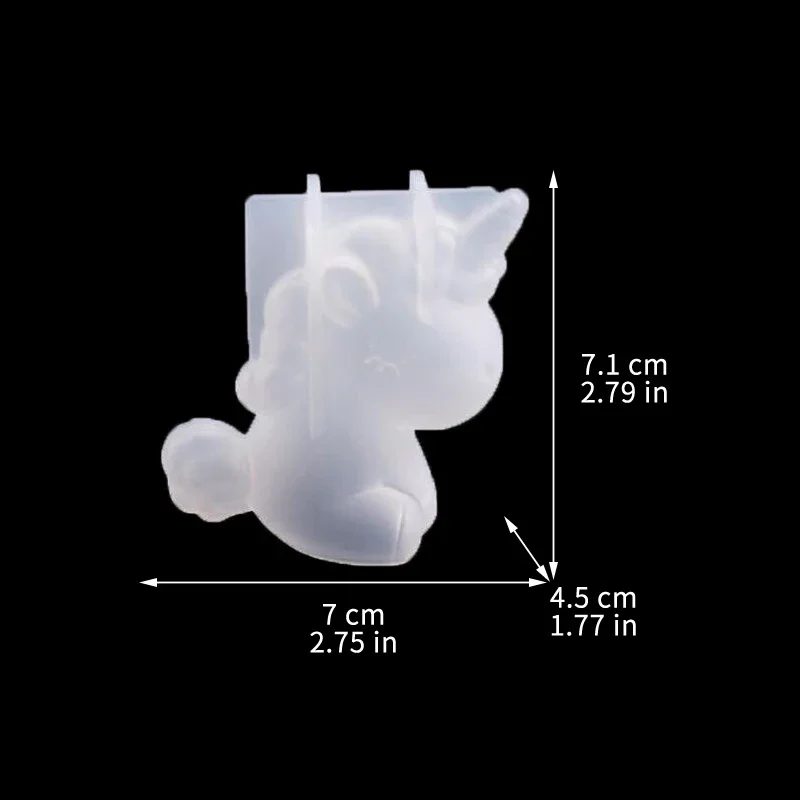 3D Geometric Silicone Unicorn  - Soap Making Gloves recension och pris