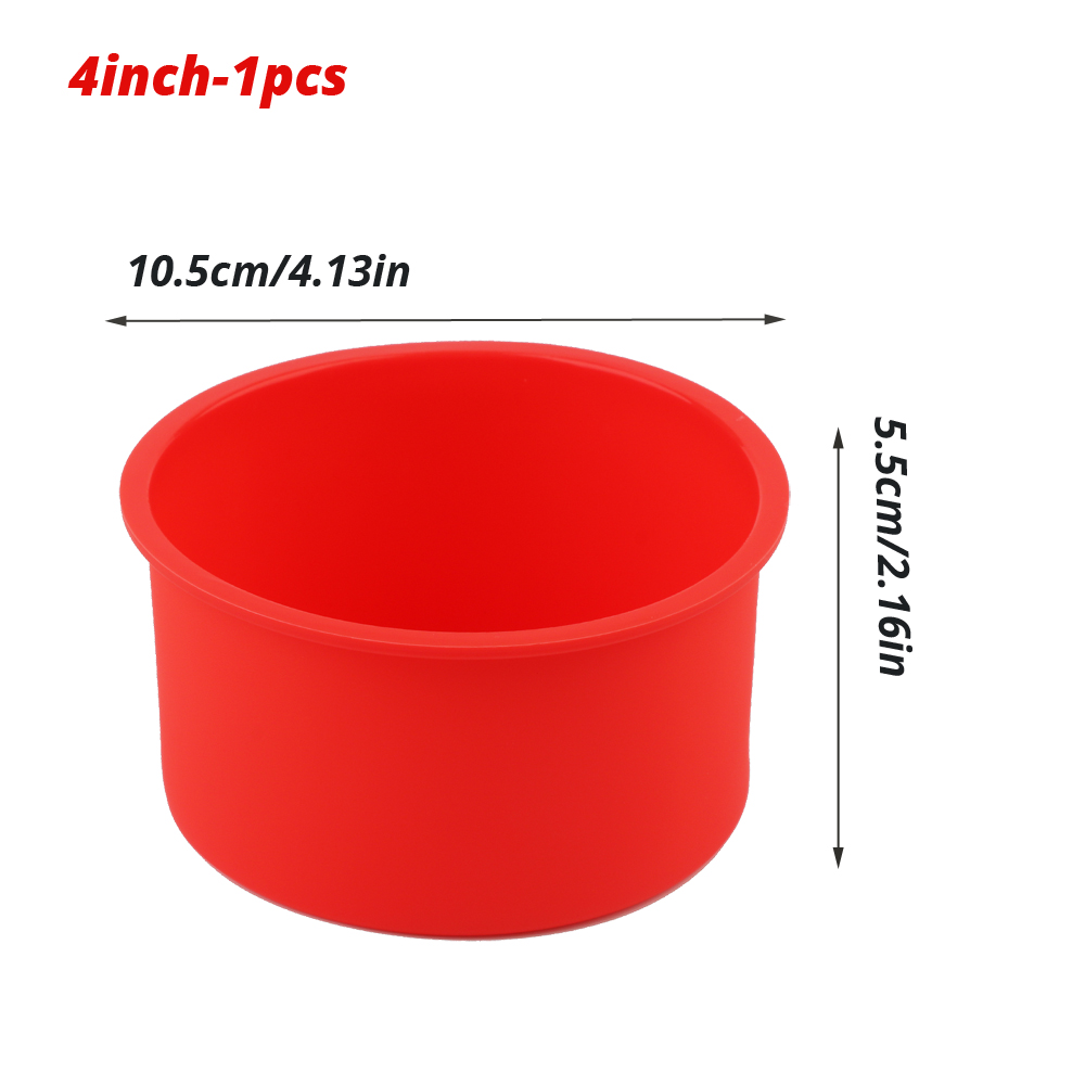 1 Piece of 4inch Round Silicon - Soap Making Silicone Molds recension och pris