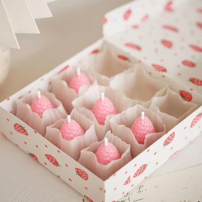 Strawberry Silicone Candle Mol - Soap Making Silicone Molds recension och pris