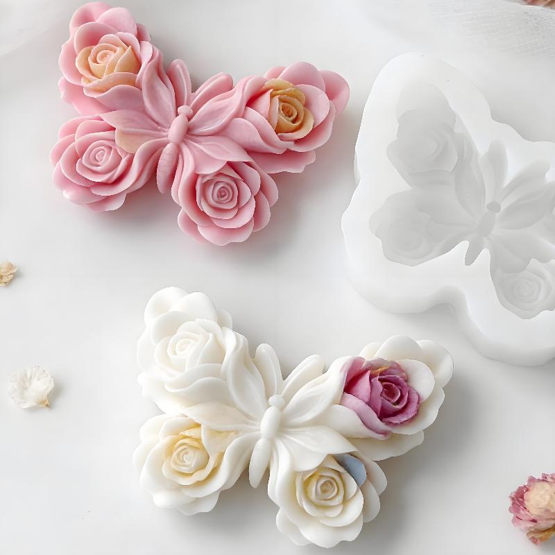 DIY Rose Butterfly Form Silico - Soap Making Gloves recension och pris