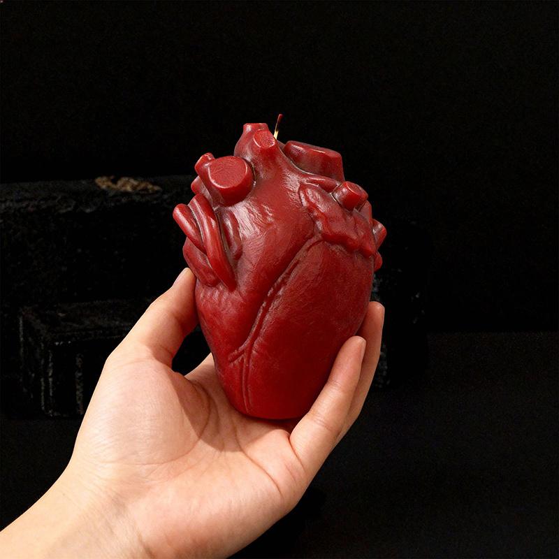 DIY Heart Shaped Candle Silico - Soap Making Silicone Molds recension och pris